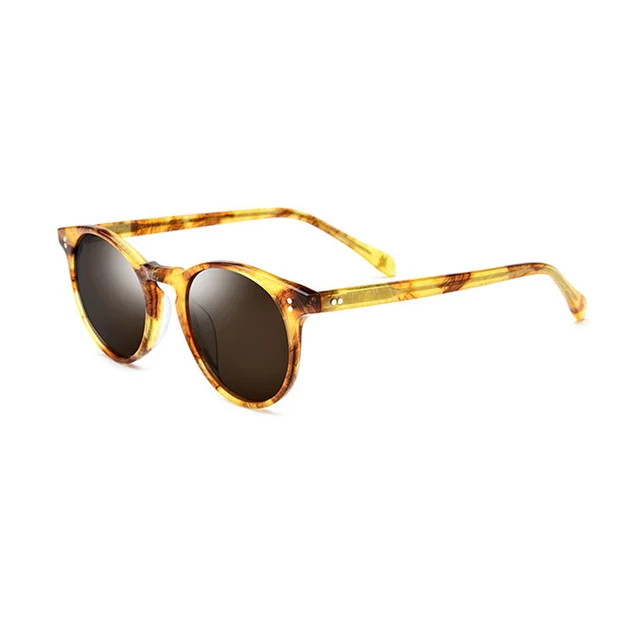 $US $45.00 Round Women Polarized Sunglasses Black/Yellow/Red/Blue Glasses for Women With Box