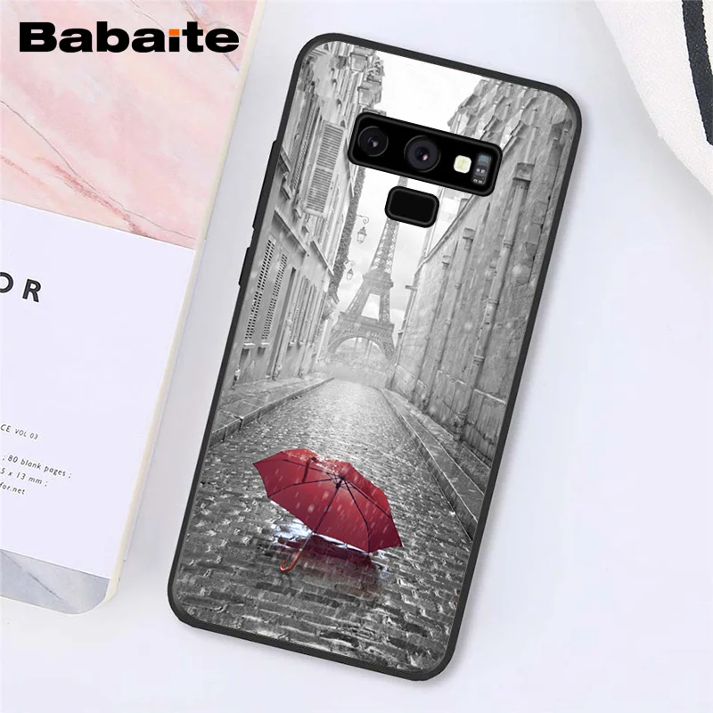 Paris London Eiffel Tower New york Lover Autumn Maple 