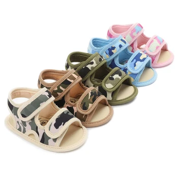 

2020 Summer shoes Camouflage Cool Hollow Baby Boys Girls Sandals Soft Bottom Non-slip Toddler Soft Soled Shoes