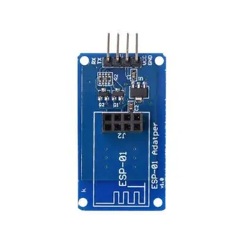 

ESP8266 serial port WIFI wireless ESP-01 adapter module 3.3V5V wireless transceiver transparent transmission module