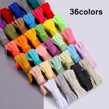 

36Colors Flats Shoelaces For Air Force Tennis Shoe Laces Sneaker White Black Canvas Men Women Shoelace Basketball Shoes Strings