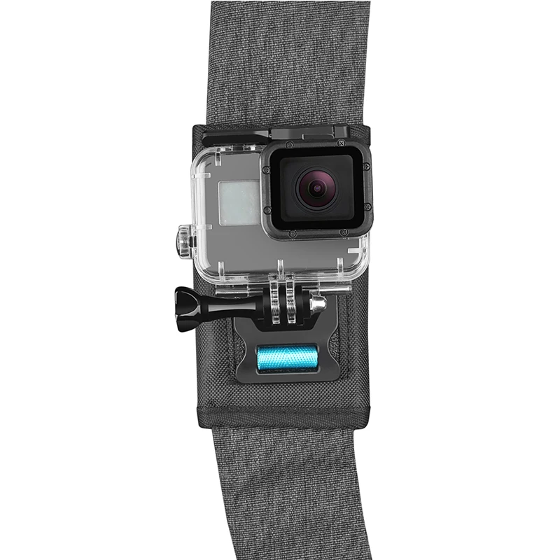 Для GoPro регулируемый плечевой ремень рюкзак клип крепление для Go Pro Hero 8 7 6 SJCAM EKEN Yi 4K DJI Экшн камера аксессуары набор