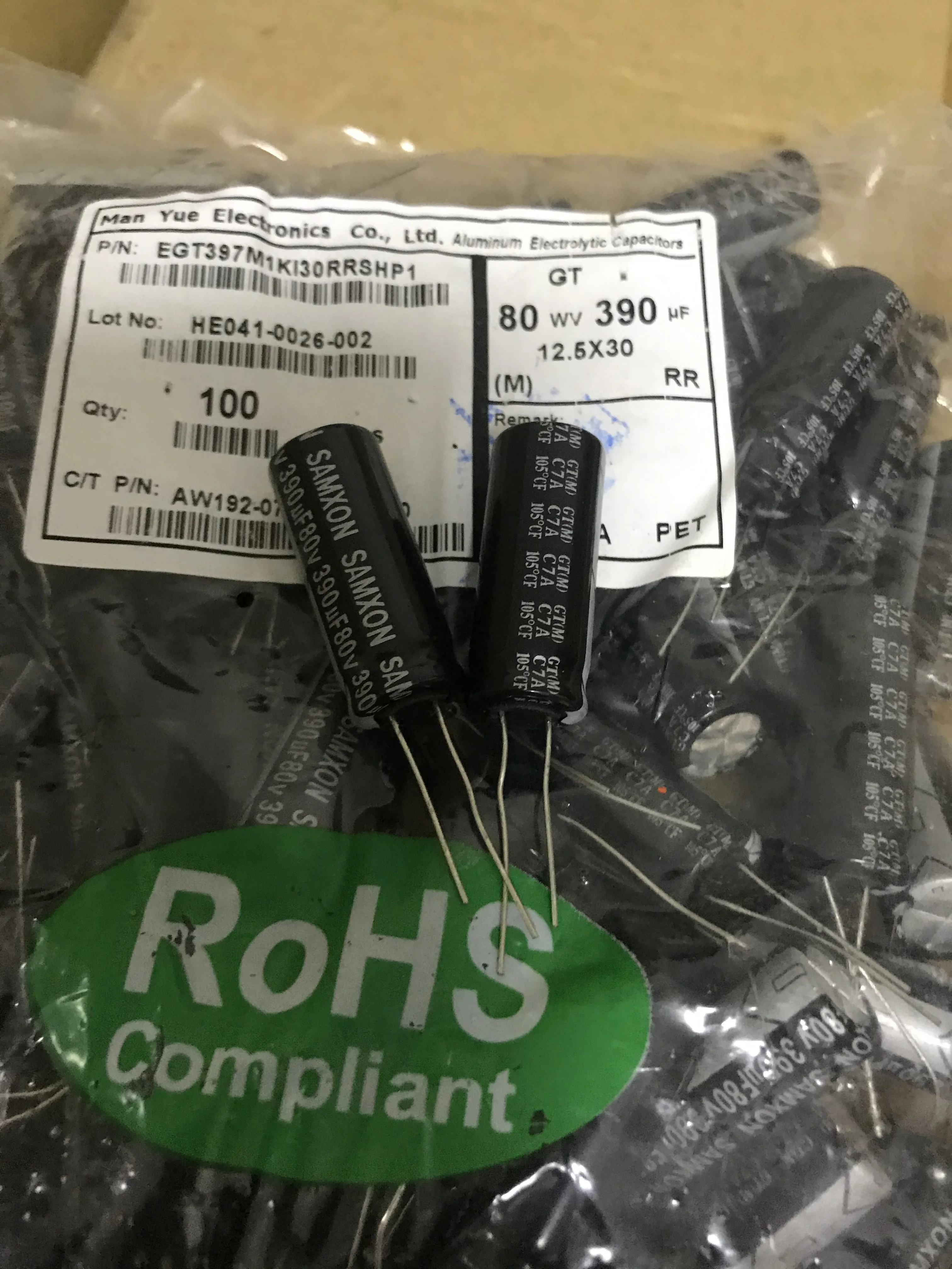 5pcs/10pcs/20pcs for SAMXON 80V390UF 12.5x30 GT High-frequency Low-impedance Electrolytic Capacitors 390uf 80v | Обустройство дома