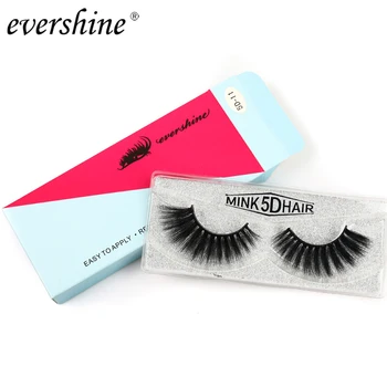 

25mm 3D Faux Mink Eyelashes Thick False Eyelash Criss-cross Strands Cruelty Free High Volume Mink Lashes Dropshipping#5d-11