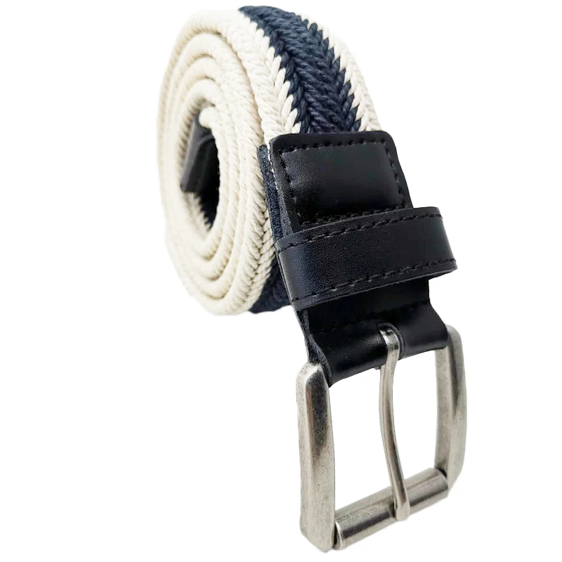 

Fashionable Canvas belt Braid Army Woven Elastic Womenâ€™s Long Belt Stretch Mens Tactical Belts For Jeans High Quality 2020