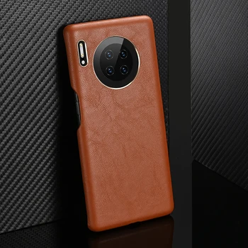 

Luxury Slim Full Protection Case For Huawei Mate 30/ 30 Pro Vintage Leather Shockproof Back Cover For Huawei Mate 30 Pro 5G Case