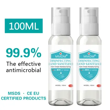

100ML 0 Alcohol Disposable Bacteriostatic Hand Sanitizer Gel Disinfectant Spray Antiseptic Disinfectant Liquid Antiseptic Liquid