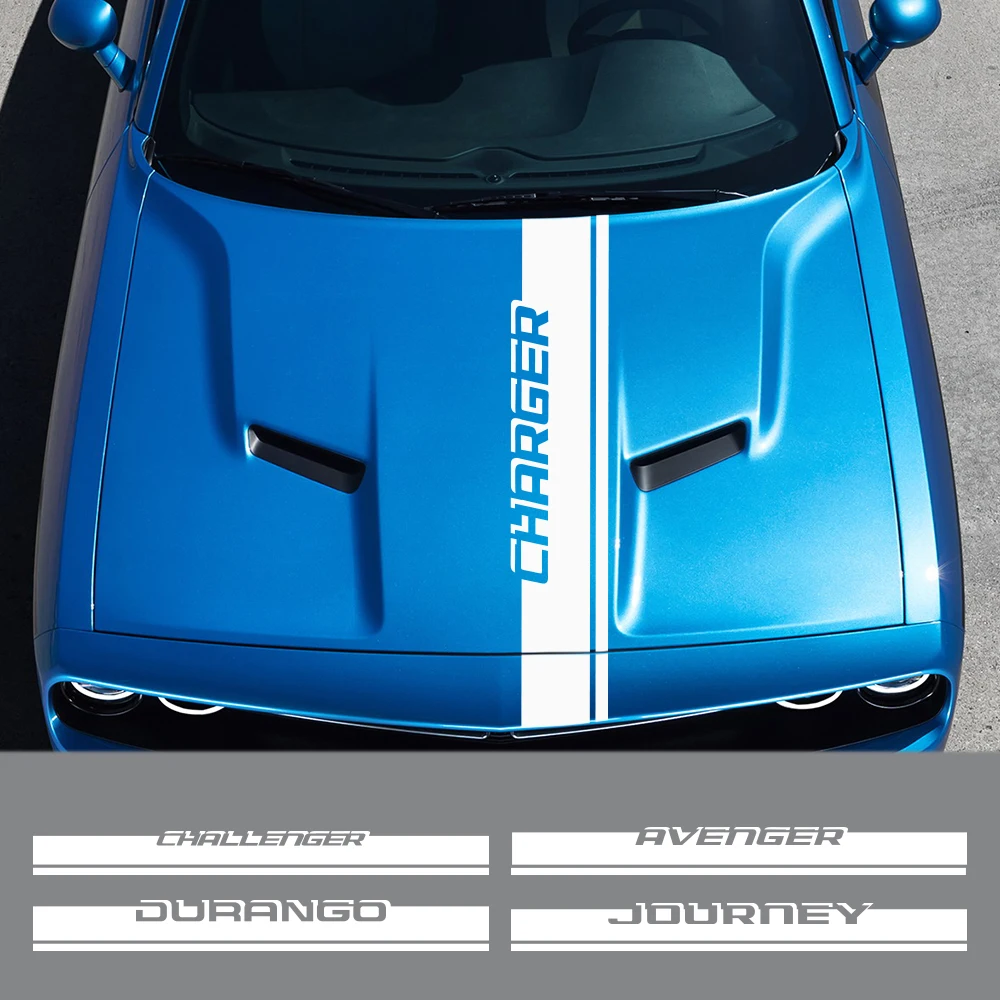 Наклейка на капот автомобиля Для Dodge Avenger Caliber Caravan Challenger зарядное устройство