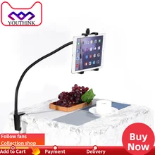 Держатель для планшета кровать длинная рука Настольный зажим Кронштейн для iPad 5 air для iPad mini 2 3 4 ленивый планшет держатель кровать для 7-10 дюймов планшетный ПК