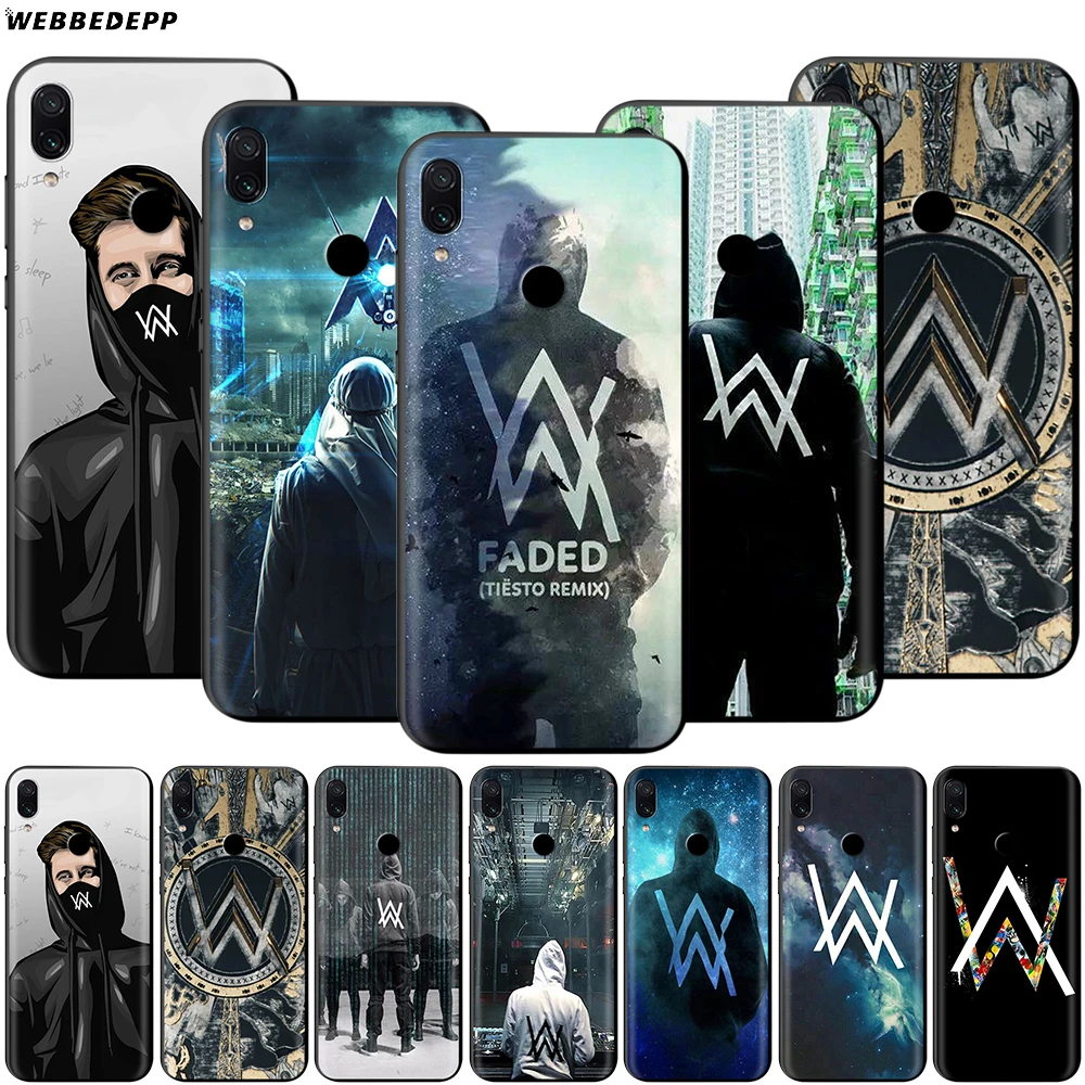 Чехол Alan Walker для Xiaomi Redmi 4A 4X 5 5A 6 6A 7 7A S2 Note Go K20 Pro Plus Prime 8T|Бамперы| |