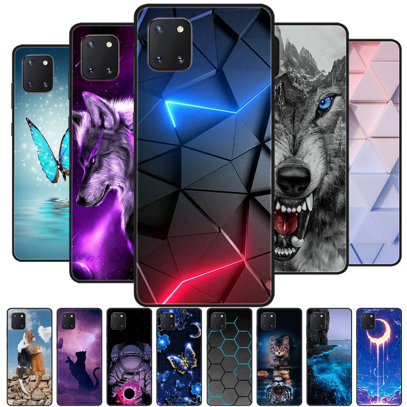 Wolf Cartoon Silicon Soft TPU Back Cover