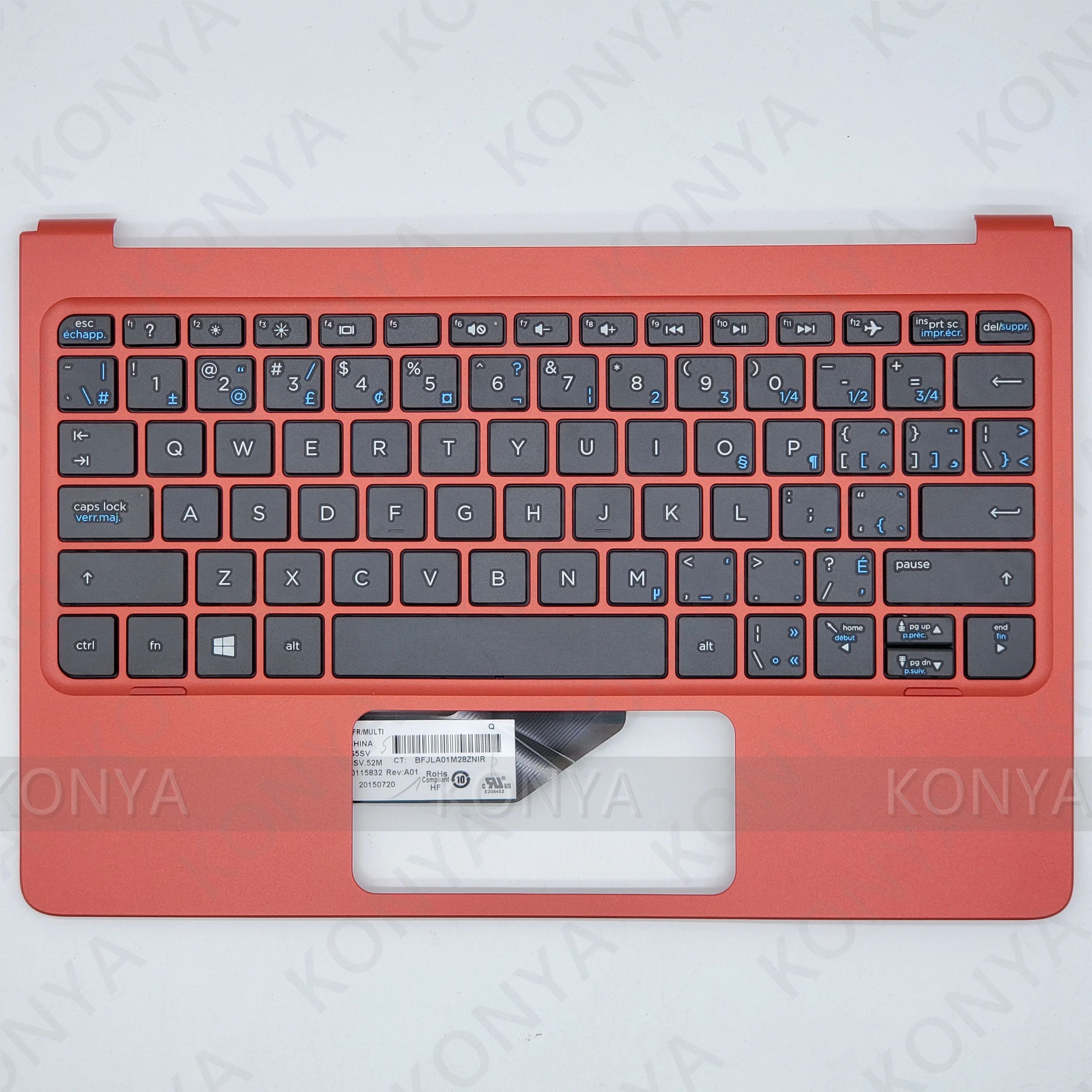 Для HP X2 210 G1 10-N Palmrest W/KB 832468-DB1 832470-DB1 814718-DB1 814720-DB1(FR может