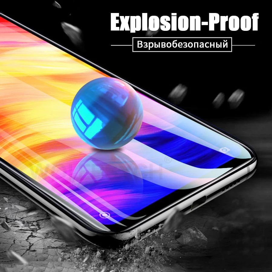 6D полное покрытие закаленное стекло для Xiaomi Pocophone F1 F2 Mi 10T 9T A2 Lite A3 Redmi Note 9 9S 8 Pro 8T 7