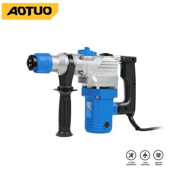 

220V 1200W Electric Hammer Multifunctional Two gear 5pcs Accessories High-power industrial electric hammer