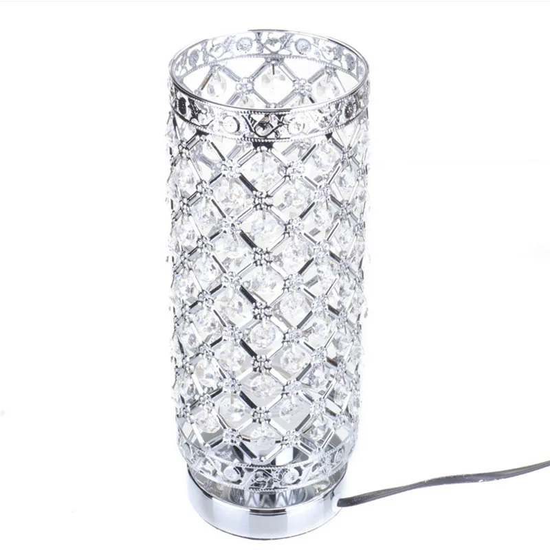 Round Crystal E27 Living Room Lamp