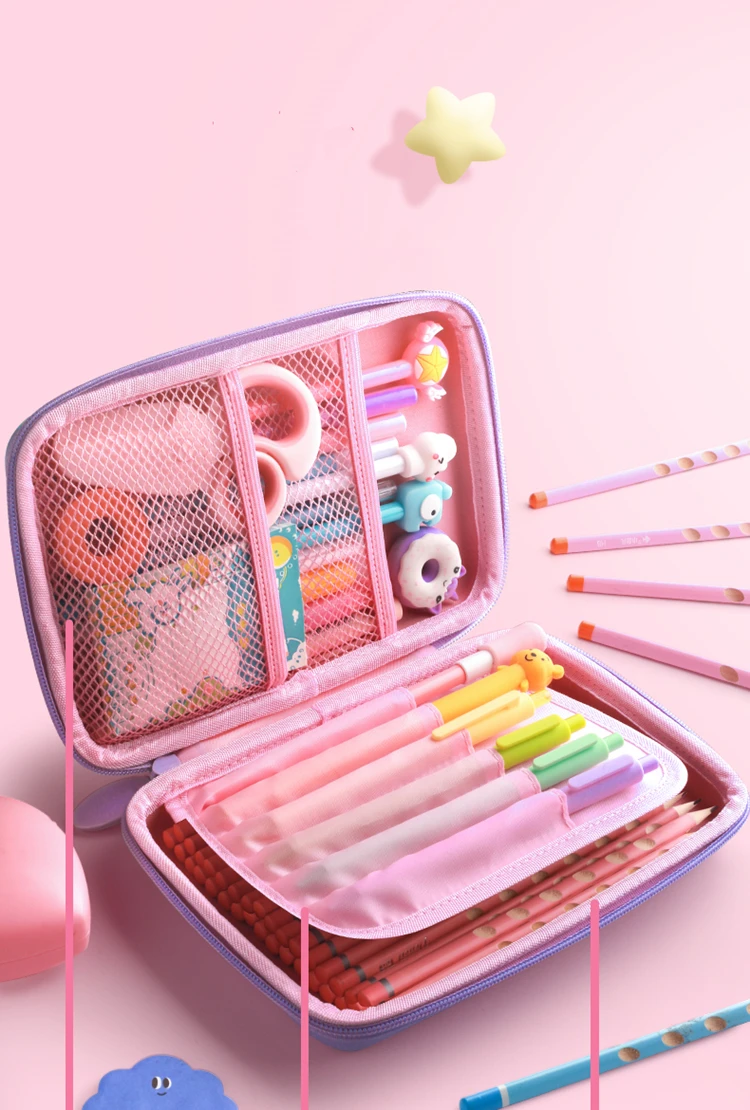 3D Lovely Unicorn Pencil Case + Storage Box