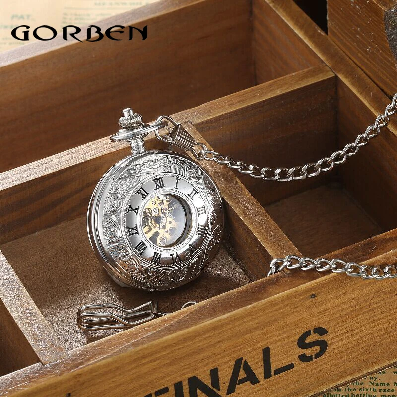 Vintage-Hollow-Carving-Analog-Steampunk-Mechanical-Half-Hunter-Watch-Roman-Numerals-Waist-Chain-Hand-Winding-Men (1)