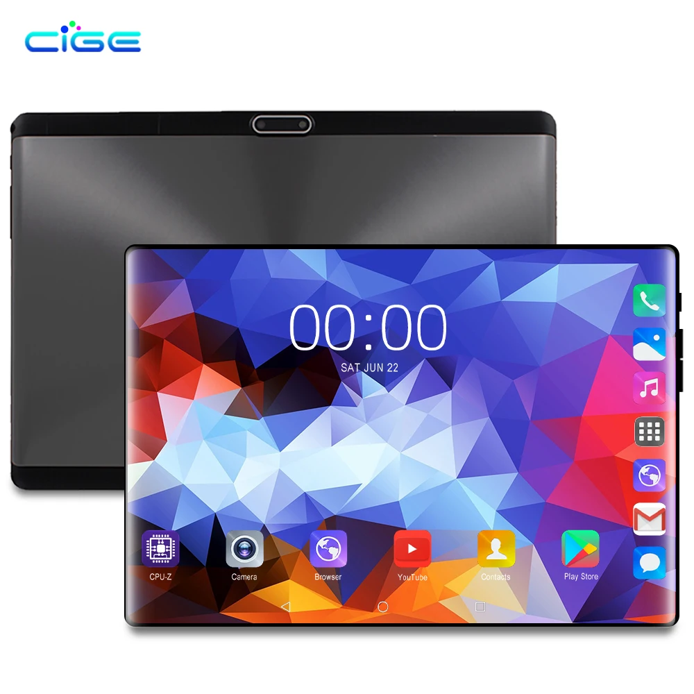 

Super Tempered 2.5D Glass 4G LTE 10 inch tablet pc Octa Core 2GB 32GB 1280*800 IPS Screen WIFI Android 9.0 GPS Tablets 10.1