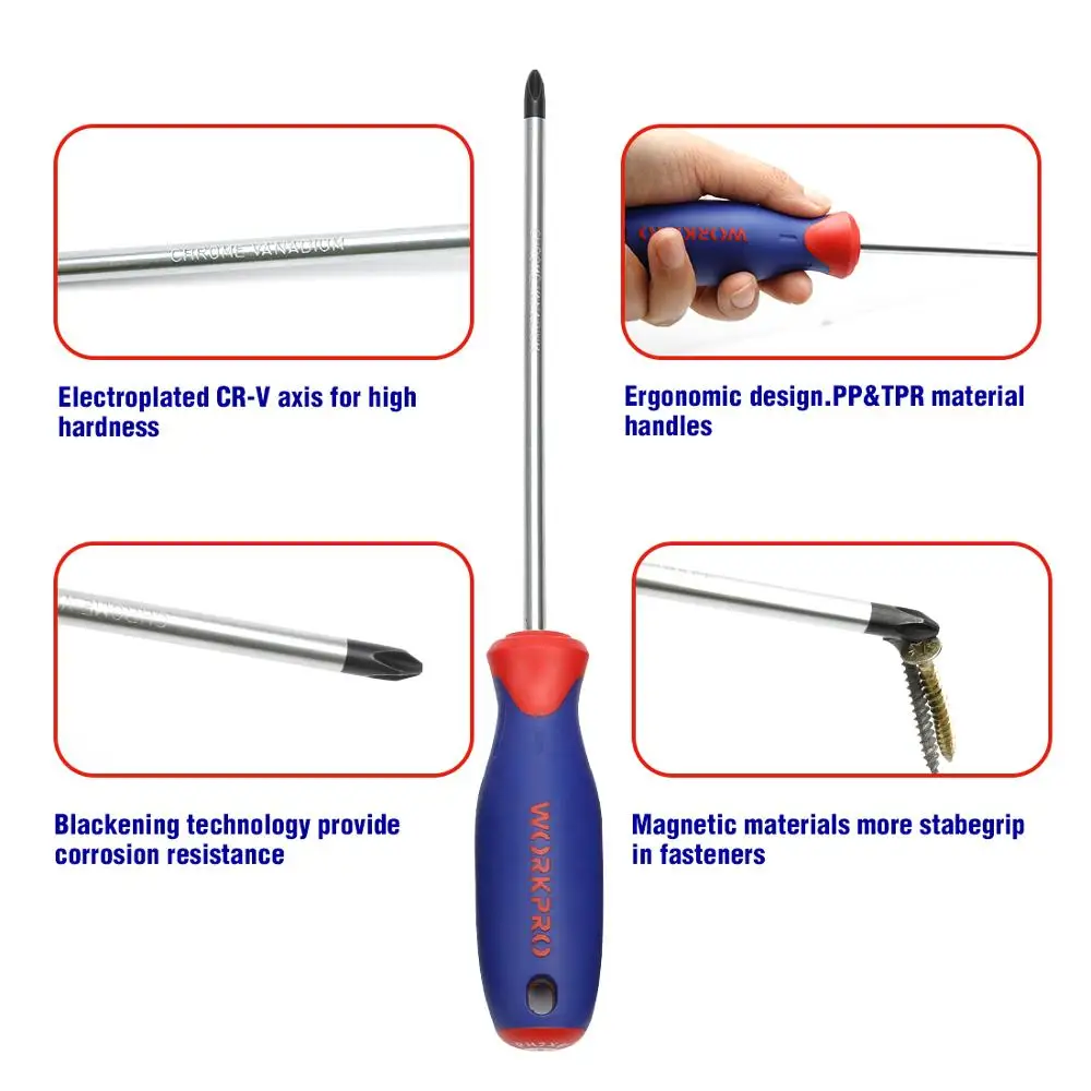 US $45.49 Workpro 100pc Screwdriver Set Home Tool Set Precision Screwdrivers For Phone Screw Driver