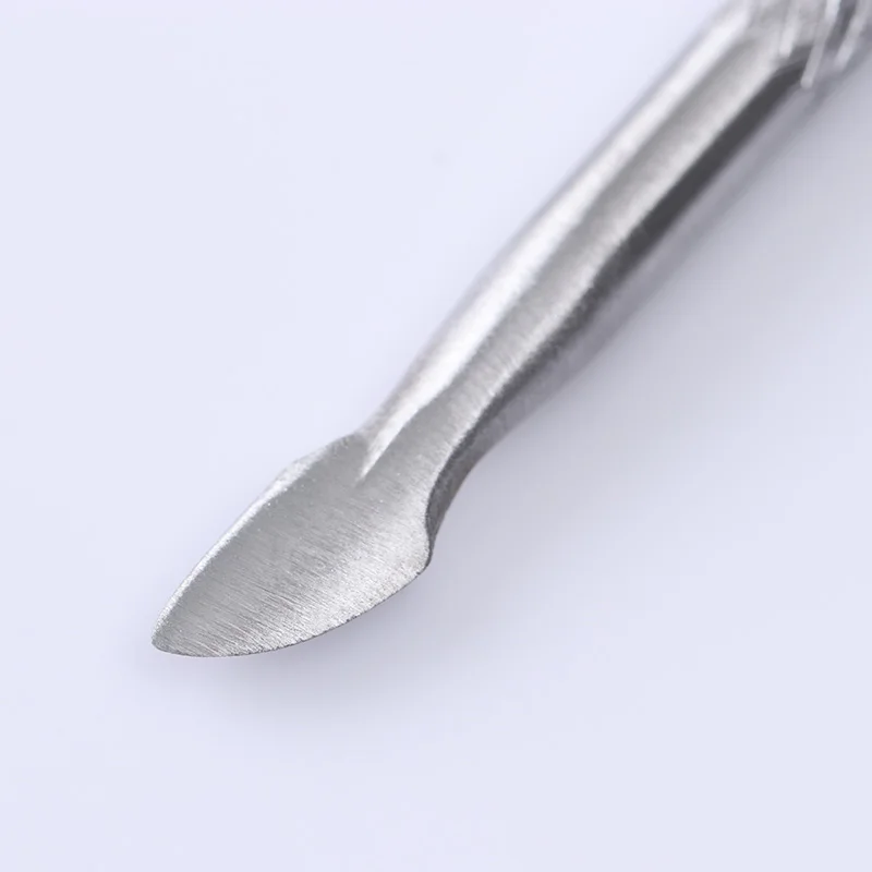 Толкатель для кутикулы MSHARE двухсторонний триммер ногтей из нержавеющей стали