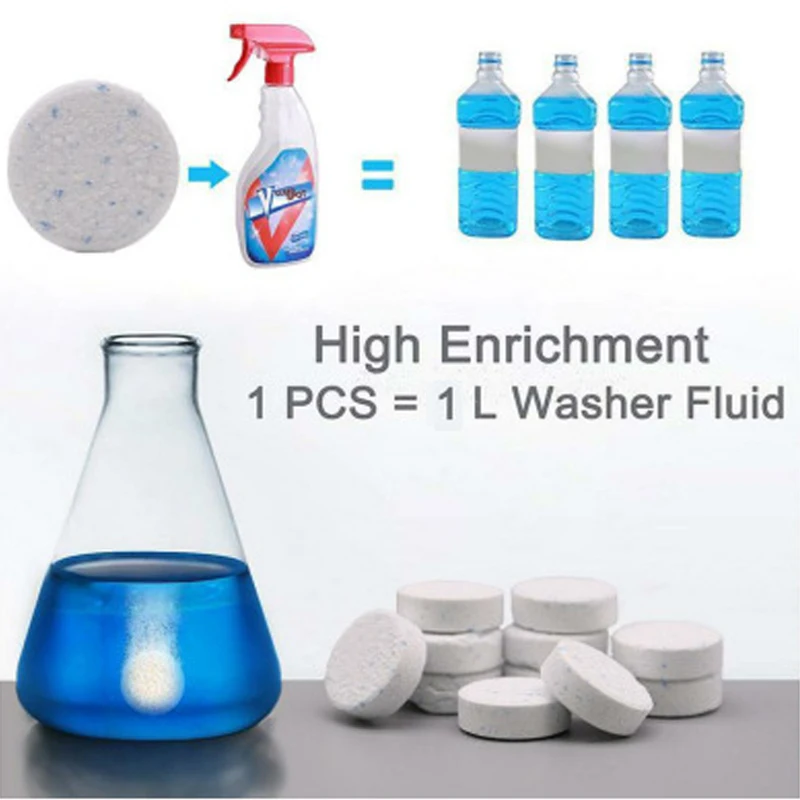 100/50/10Pcs Multifunction Effervescent Spray Cleaner Set Clean Spot Home Cleaning Concentrate Window Floor kitchen CleaningTool