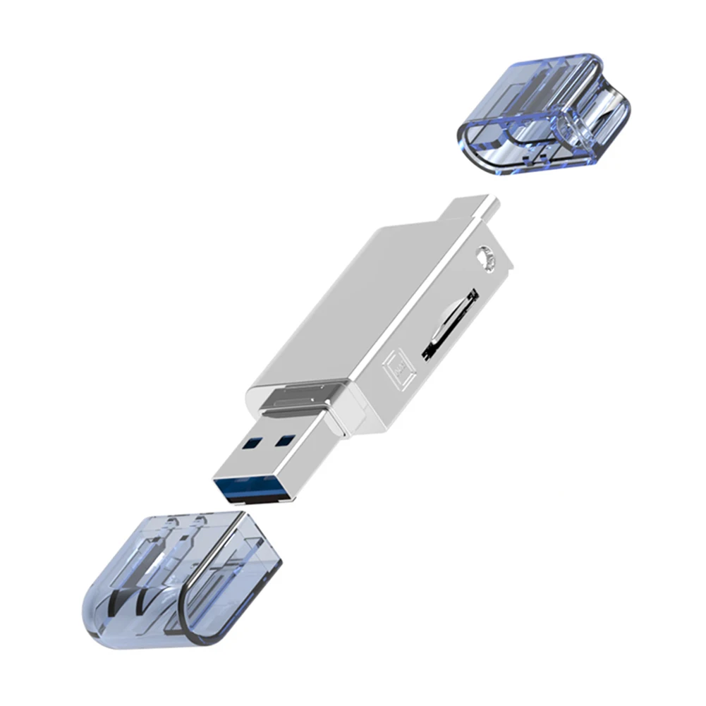 Высокоскоростной телефон компьютер планшет 2 в 1 USB 3,0 type-C TF нм кардридер адаптер