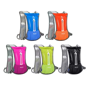 

Outdoor Sports Hiking Camping Backpack Ultralight Running Riding Mountaineering Bag Waterproof High Elastic Bag+2L Water Bladder
