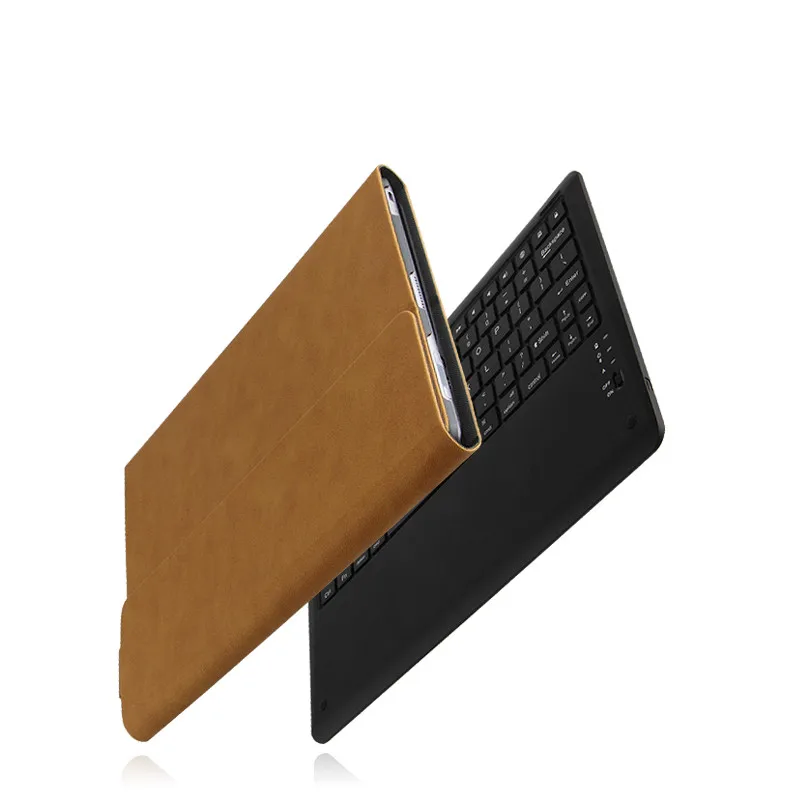 brown Чехол для huawei MateBook E защитный чехол Bluetooth клавиатура протектор PU PAK-AL09 1" планшет Беспроводная клавиатура корпус для мыши - Цвет: brown