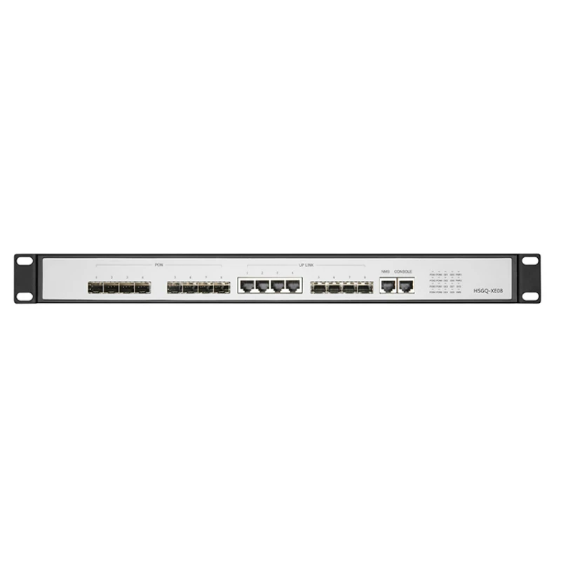 HSGQ-XE08 10G EPON OLT 10 gigabit 8 PON блок подключения оптических линий GEPON поддержка L3 маршрутизатор/переключатель