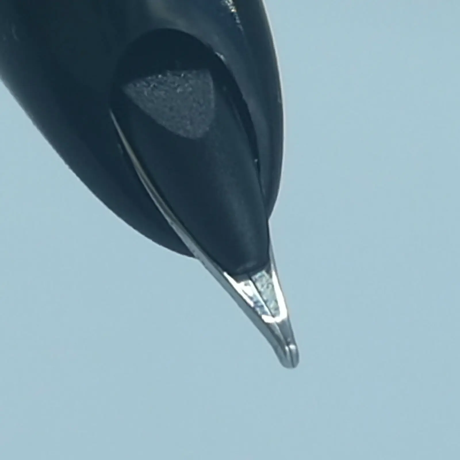 Jinhao 51A акриловая синяя авторучка с Бобби ручной работы шлифованный наконечник канцелярские принадлежности для офиса и школы