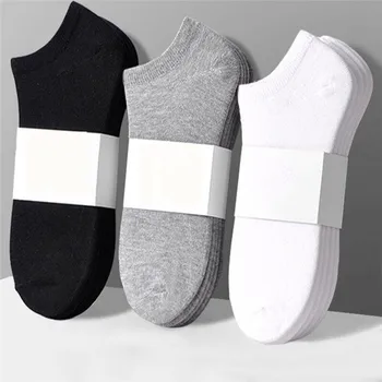 

5 /10 Pairs/lot Spring Summer Women Cotton Ankle Short Socks Low Cut Invisible Breathable Solid Color Boat Ankle Socks