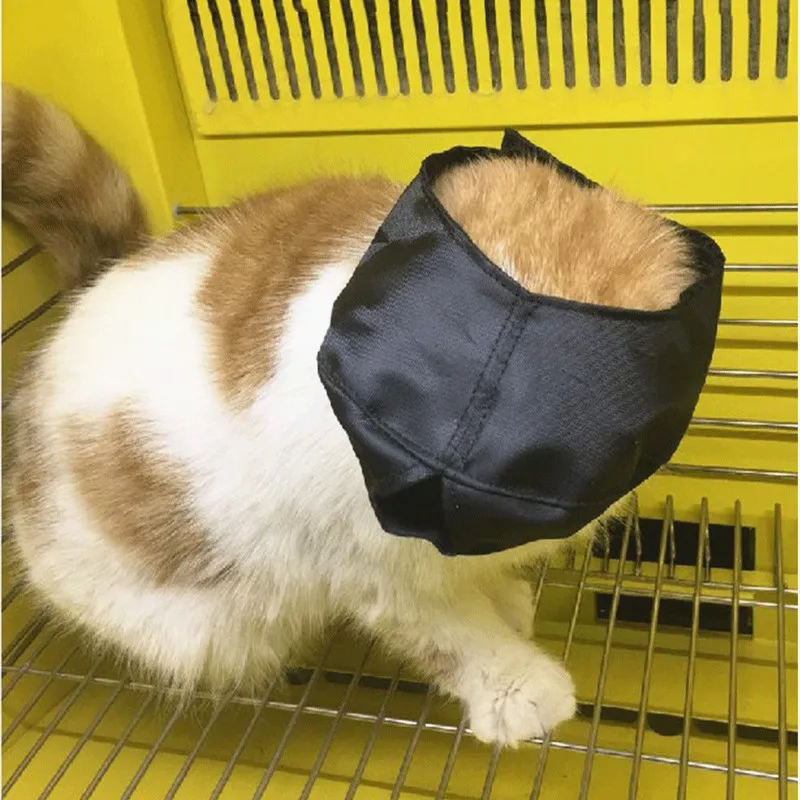 Нейлоновая ванна для домашних животных 3 размера дышащая кошек против укусов