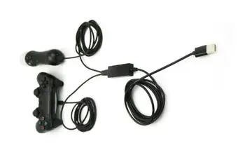 

Free Shipping !! PS4 PSVR one out two charging line 3.5M VR handle charging line