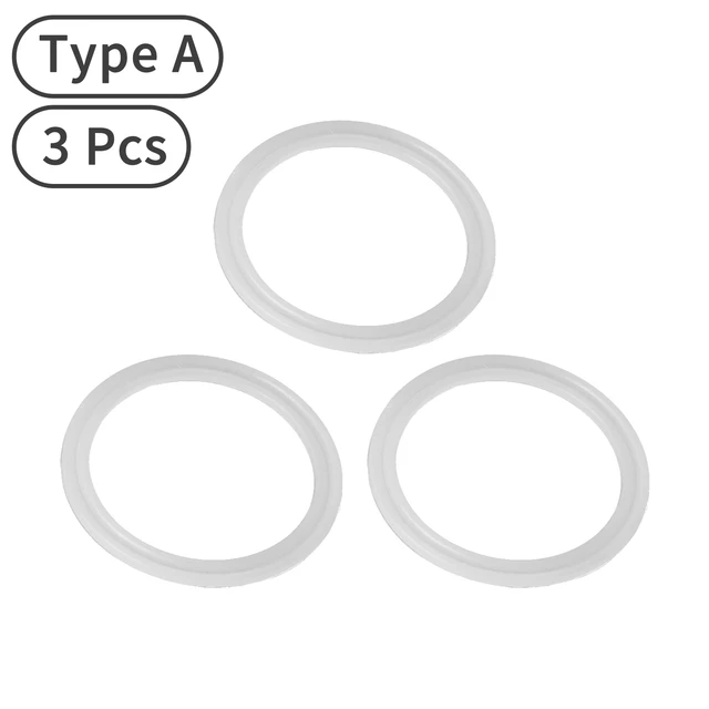 3Pcs Silicone Sealing ORings Thermoses Compatible Water Bottle Cover Lids Gaskets LeakProof