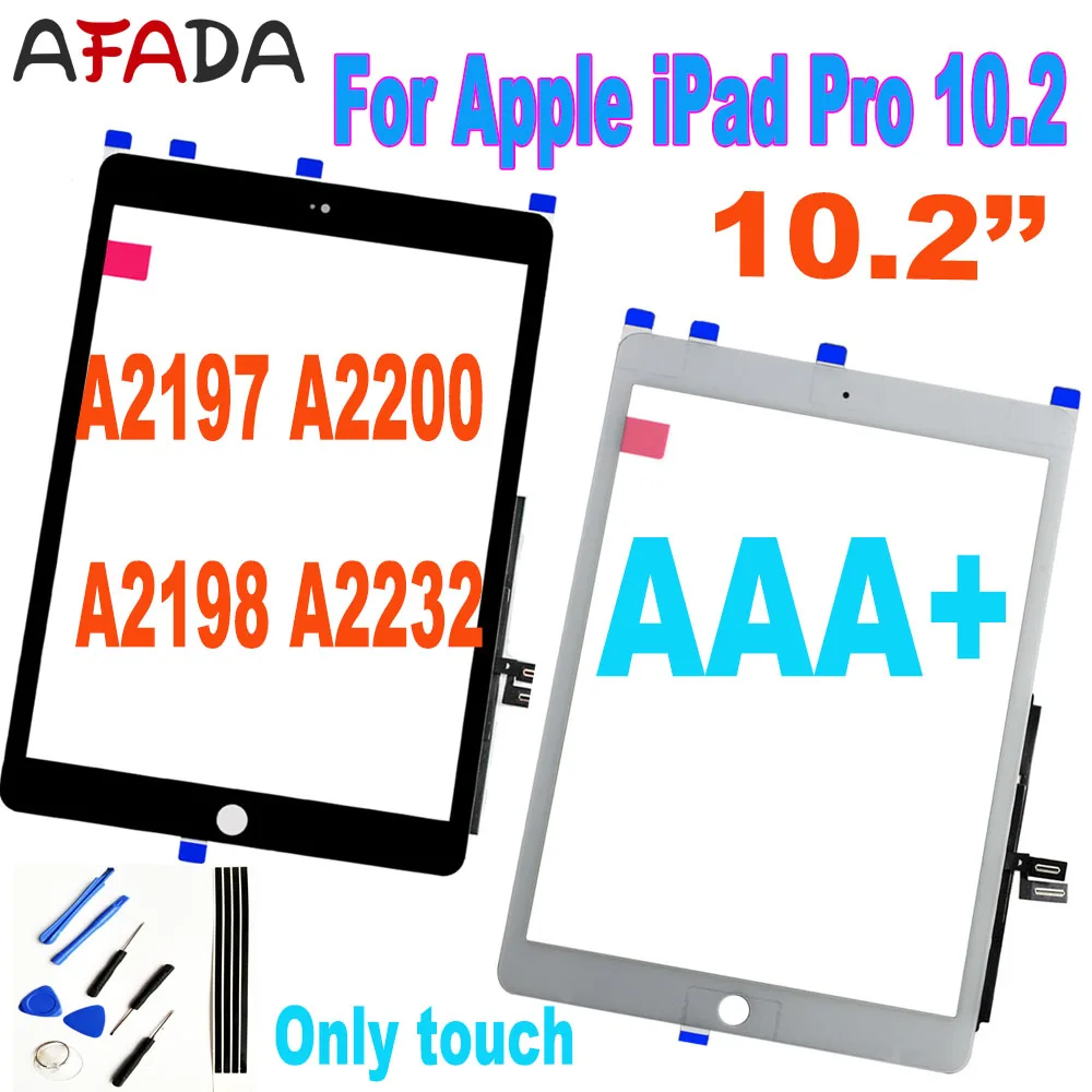 Сенсорный экран 2019 дюйма для Apple iPad Pro 10 2 дигитайзер датчик 7 го поколения A2197 A2200