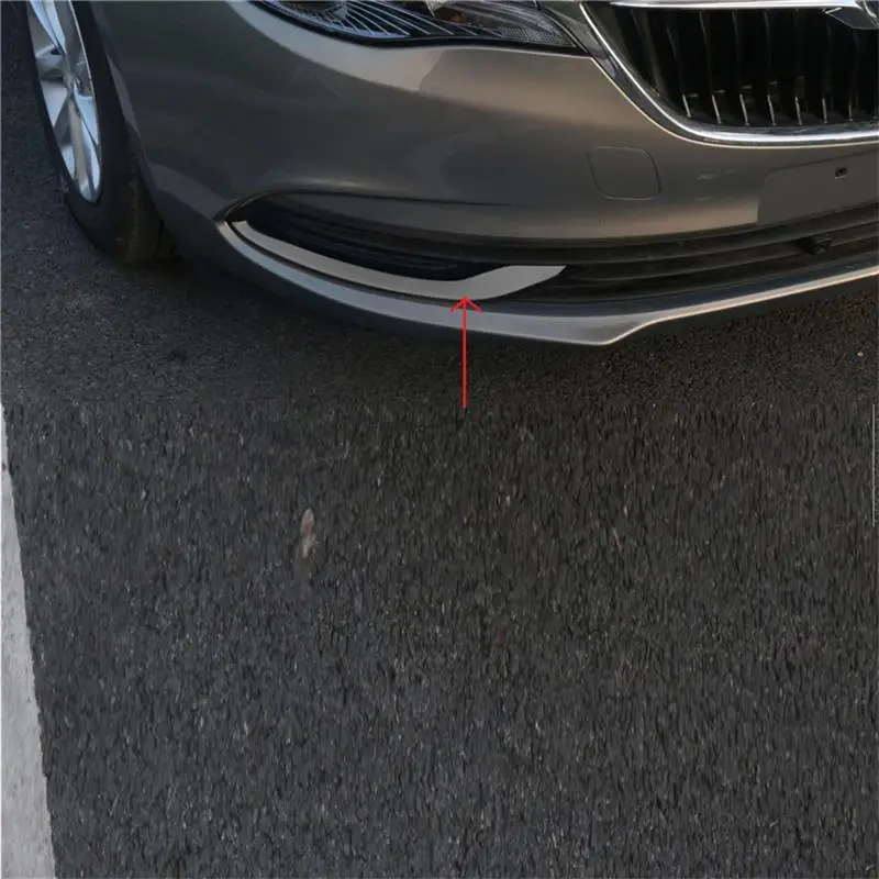 Кузова передний бампер решетка наружная Automovil автомобильный модифицированный аксессуар отделка наклейка полосы Чехлы 18 для Buick Excelle GX - Цвет: Version E