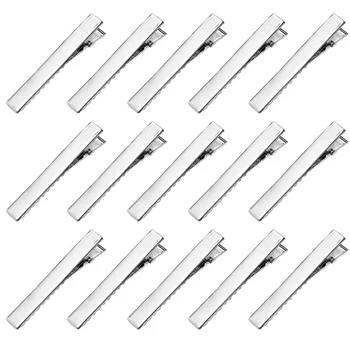 

Free shipping 50pcs / 100pcs 35mm-75mm Metal Crocodile Testing Metal Cable Alligator Clips Hair Clips Clips Hairpins Test Clip