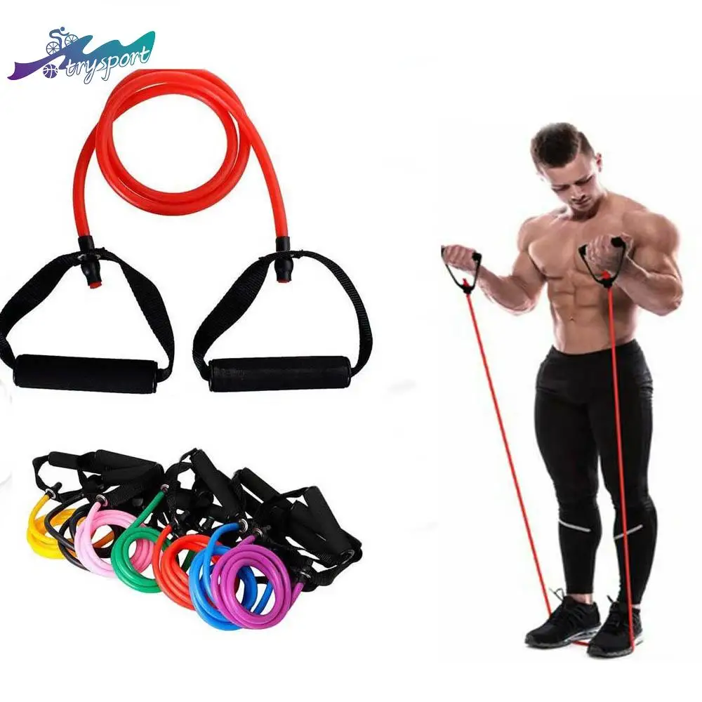 

Pull rope straight chest expander rope exercise muscle fitness rubber elastic band exercise exercise exercise muscle fitness