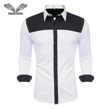 Мужская Повседневная рубашка, приталенная Мужская Повседневная рубашка на пуговицах с длинным рукавом, официальная одежда, рубашки для мужчин, мужская одежда, Camisa N5144