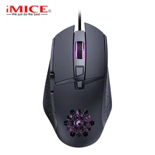 Rato do jogo com fio computador ergonômico mouse 8 botão 7200dpi usb gamer mause com luz de fundo óptica silencioso ratos para computador portátil