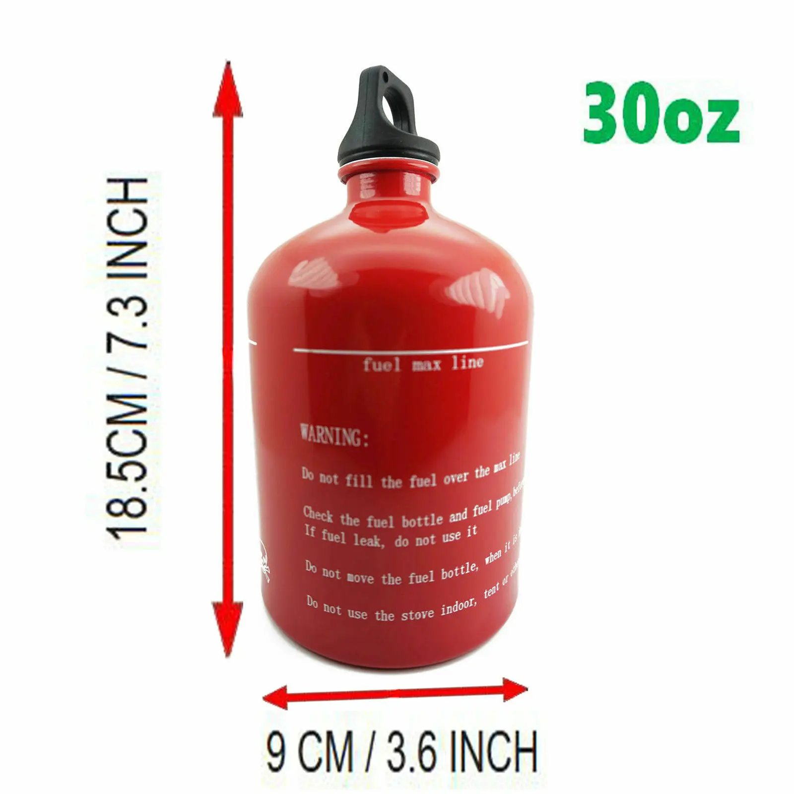Gasoline Motorcycle Fuel Bottle Stove Burner Reserve Gas Fuel Bottle