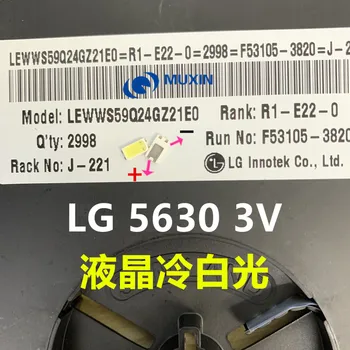 

500pcs For LG LED LCD Backlight TV Application Middle Power LED LED Backlight RS59P 0.5W 3V 5630 Cool white LED LCD TV Backlight