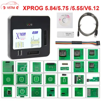 

VSTM XPROG 6.12 5.55 v5.70 V5.72 v5.84 Box ECU Programmer Interface betterand update XPROG M XPROG V5.70 ECU with USB Dongle