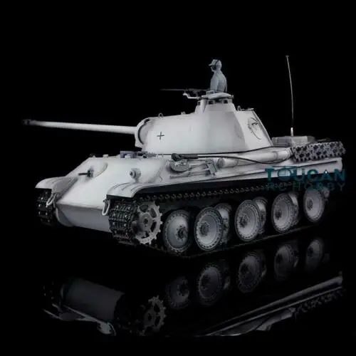 Henglong 1/16 снег 6 0 модернизированная немецкая пантера G RTR RC Танк 3879 металлические