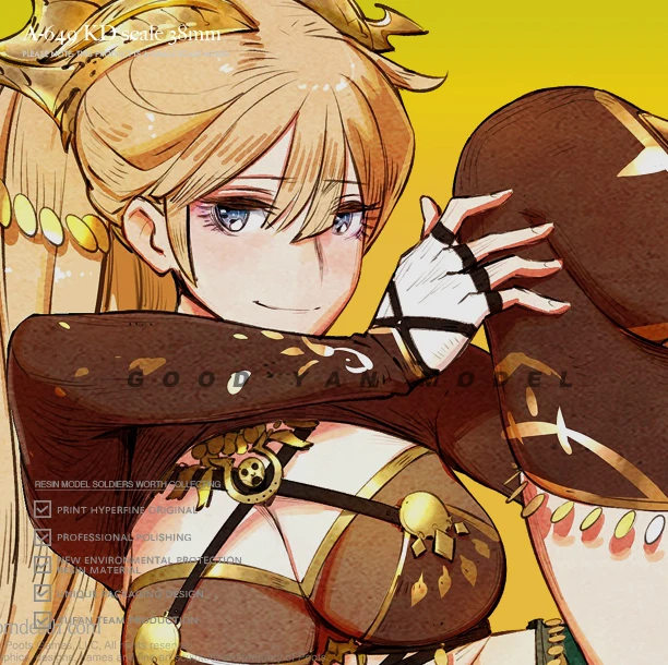 

38mm Resin model kits figure beauty colorless and self-assembled A-649