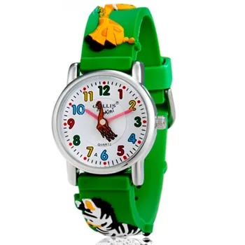 

Willis Fashion Brand 3D Animal Quartz Leisure children's watch Luxury Brand Waterproof Children Clock Watches kids Wristwatches