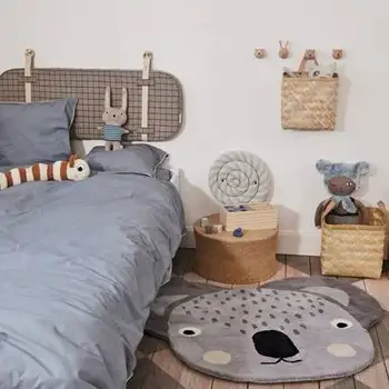 

New Cartoons Mat for children Baby Play Mat Round Carpet Koala Playmat Newborn Photography Props Living Room Carpet