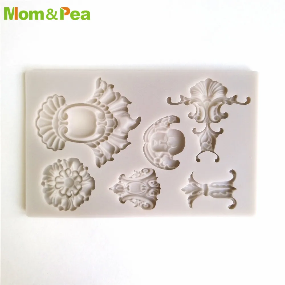 Mom& Pea GX270 декоративные силиконовые формы для украшения торта помадка торт 3D формы пищевого класса