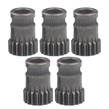 

5PCS Wire Feed Wheel for Bondtech Extruder Hardened Steel 1.75MM Extrusion Wheel 3D Printer Parts (Without Hole)