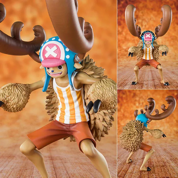 17 см цельная фигурка Tony Chopper аниме ПВХ новая коллекция фигурки игрушки | Игрушки и